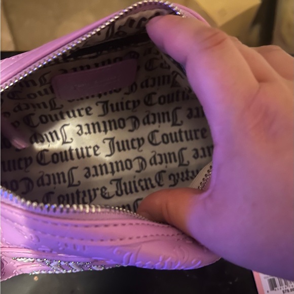 Juicy Couture Pink Barrel Roll Bag & Card Case Set | Y2K Logo | New with Tags - Picture 5 of 5